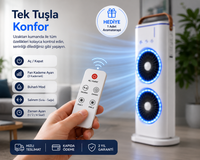 SogukBuhar™ Çift Fanlı Buharlı Hava Soğutucu