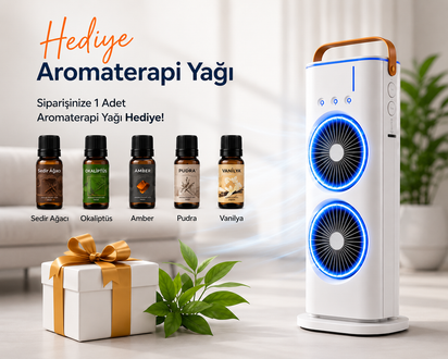 SogukBuhar™ Çift Fanlı Buharlı Hava Soğutucu